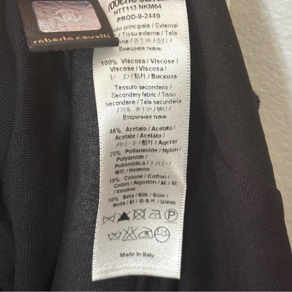 Roberto Cavalli vintage Y2K short dress large - Picture 9 of 9